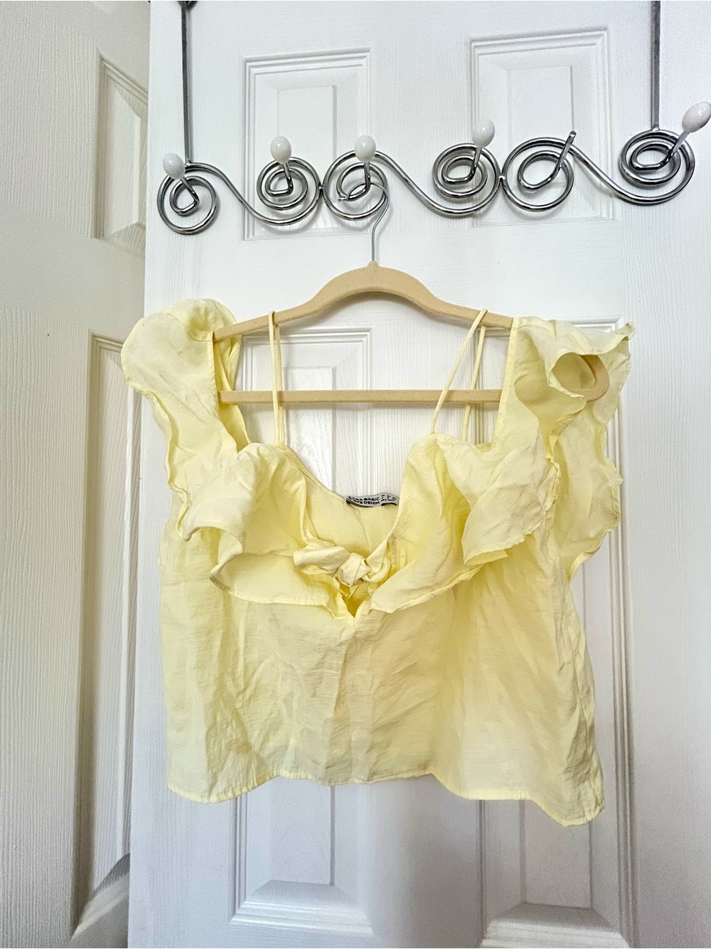 Yellow blouse